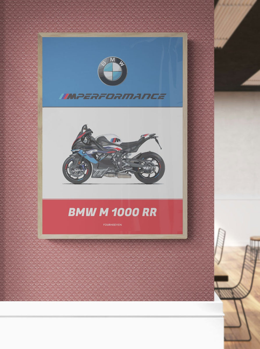 BMW M100 RR graphic poster aaa – FOURNSEVEN
