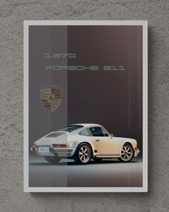 1970 Porsche 911 T poster.