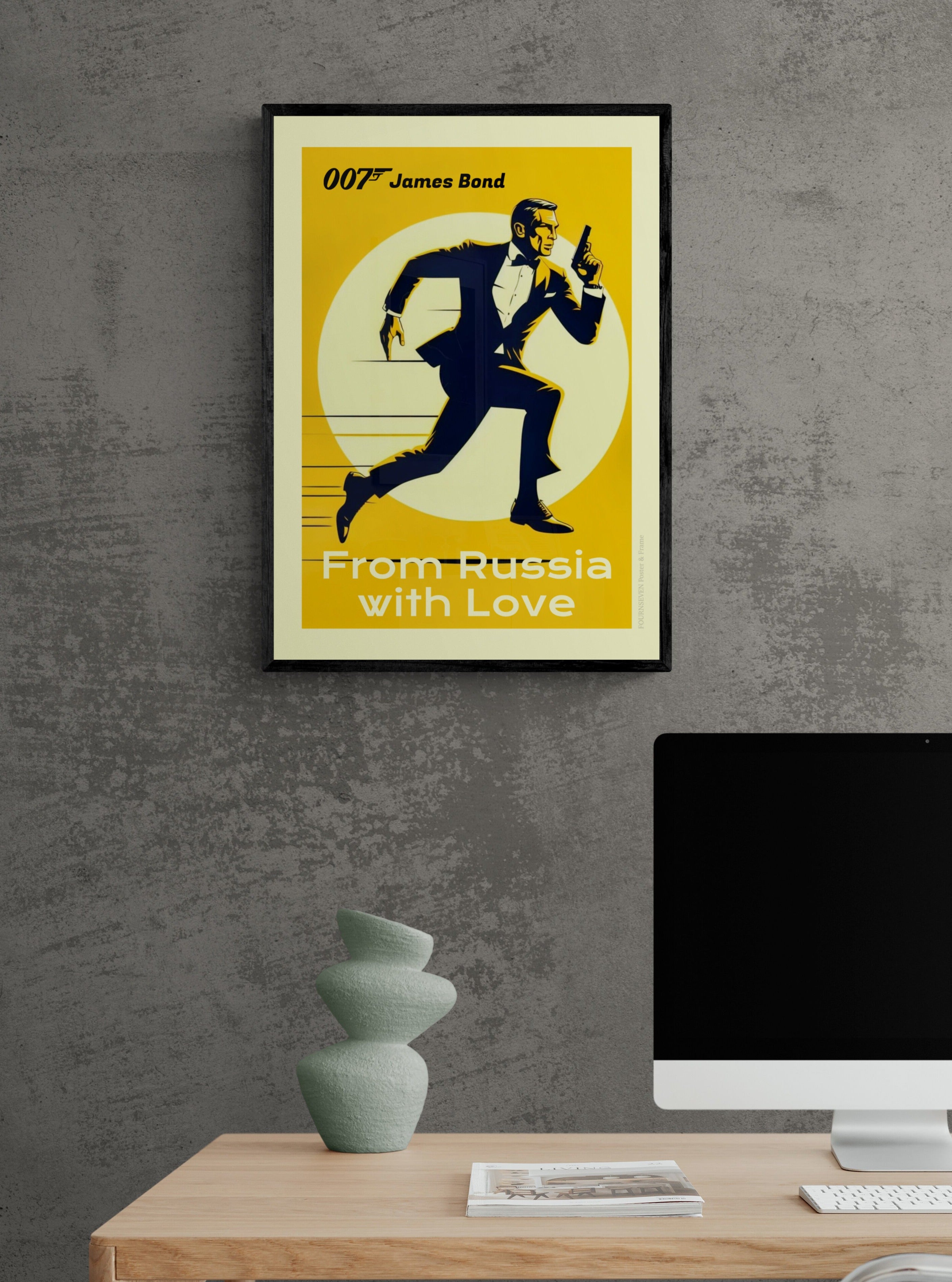 From Russia with Love. Agent 007 James Bond poster.