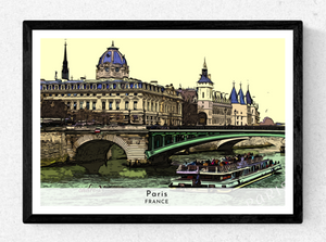 "Paris. France" poster