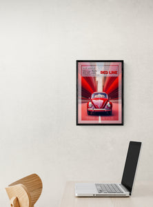The beetle 1960-1969 model poster