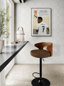Vinicius Junior graphic poster. 