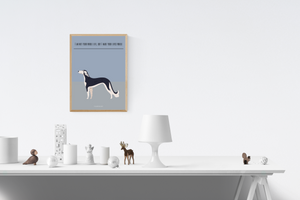 I AM NOT YOUR WHOLE LIFE, BUT I MAKE YOUR LIVES WHOLE. Faithful dog poster.