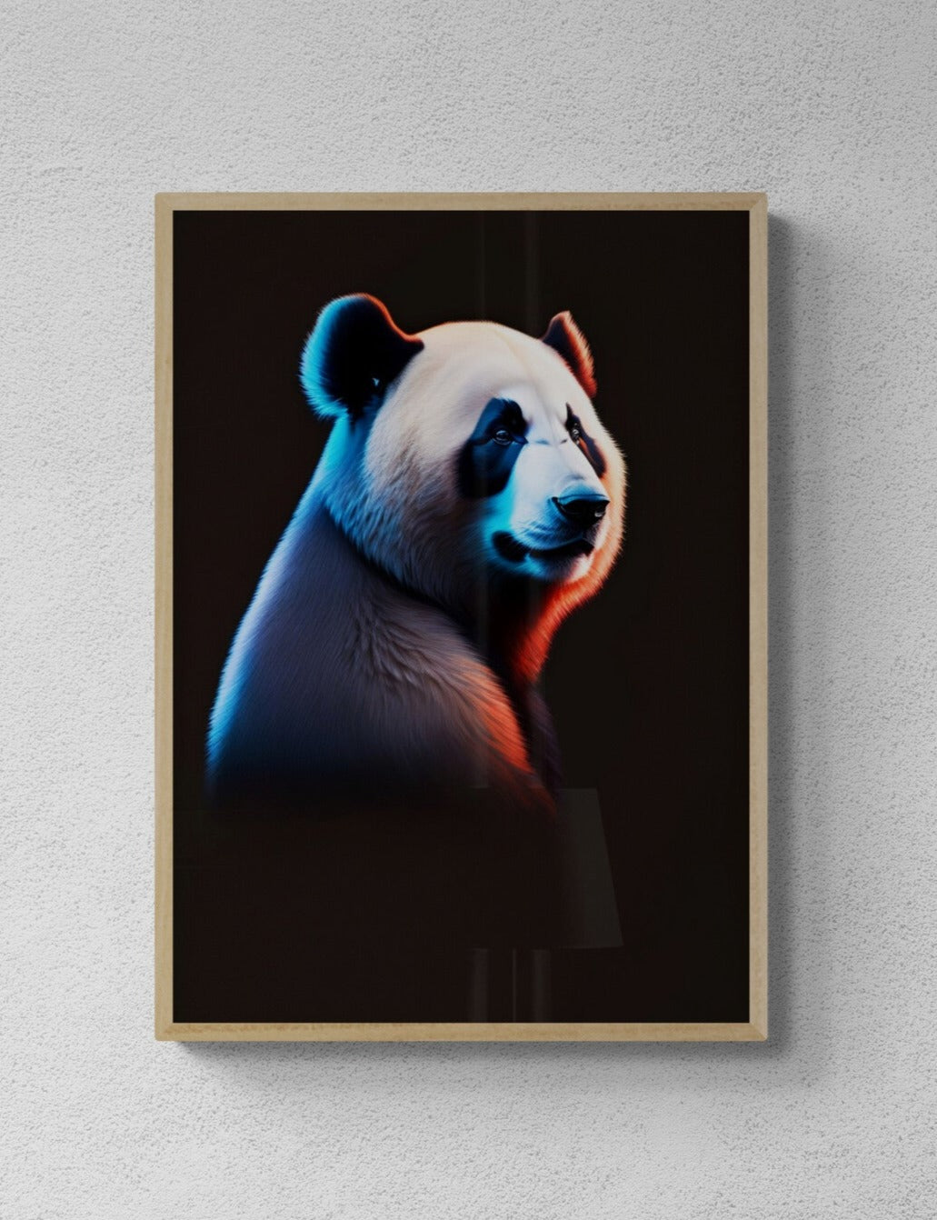 Panda sketch poster