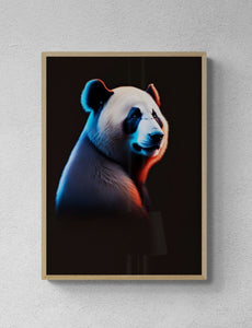 Panda sketch poster