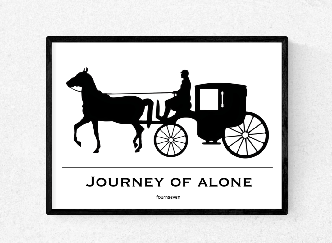 JOURNEY OF ALONE poster