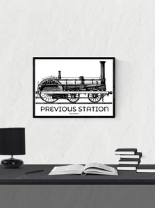 PREVIOUS STATION poster